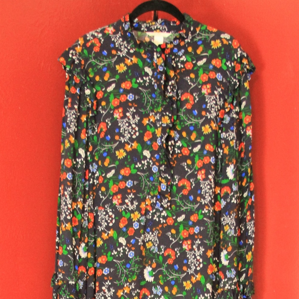 Awesome Longsleeve Dress High Neck Knee Length